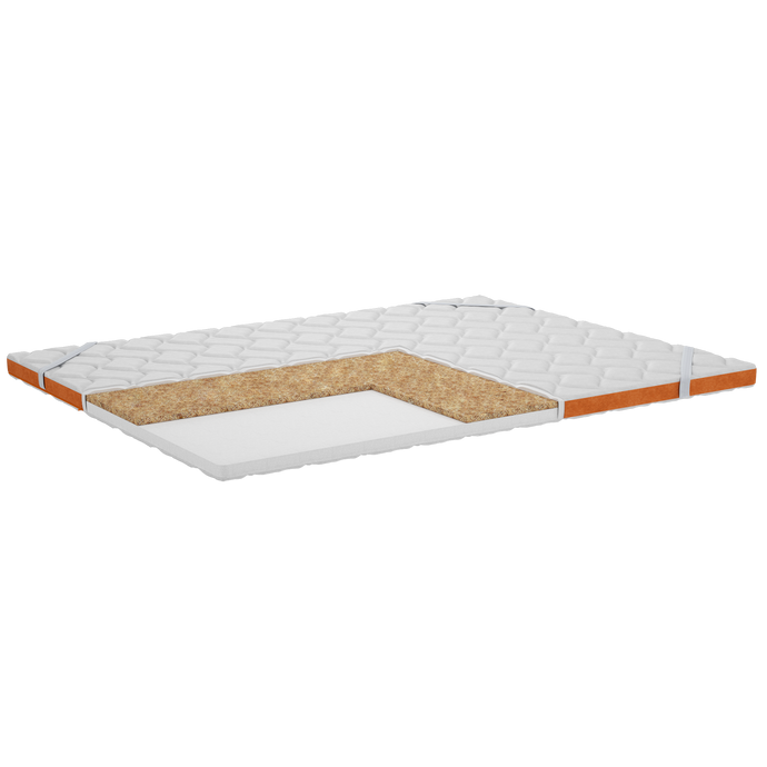 Topper de saltea subțire ORANGE Paradise Cocos