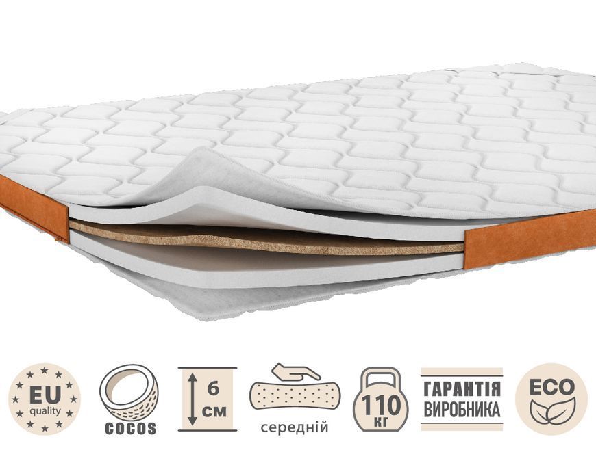 Topper de saltea subțire ORANGE Paradise Double