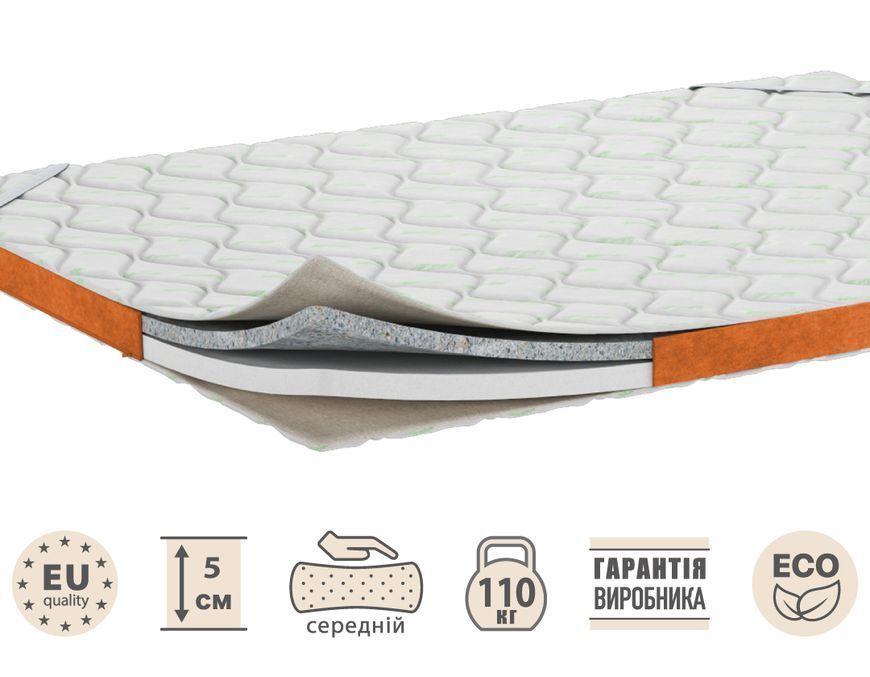 Topper de saltea subțire ORANGE Crazy