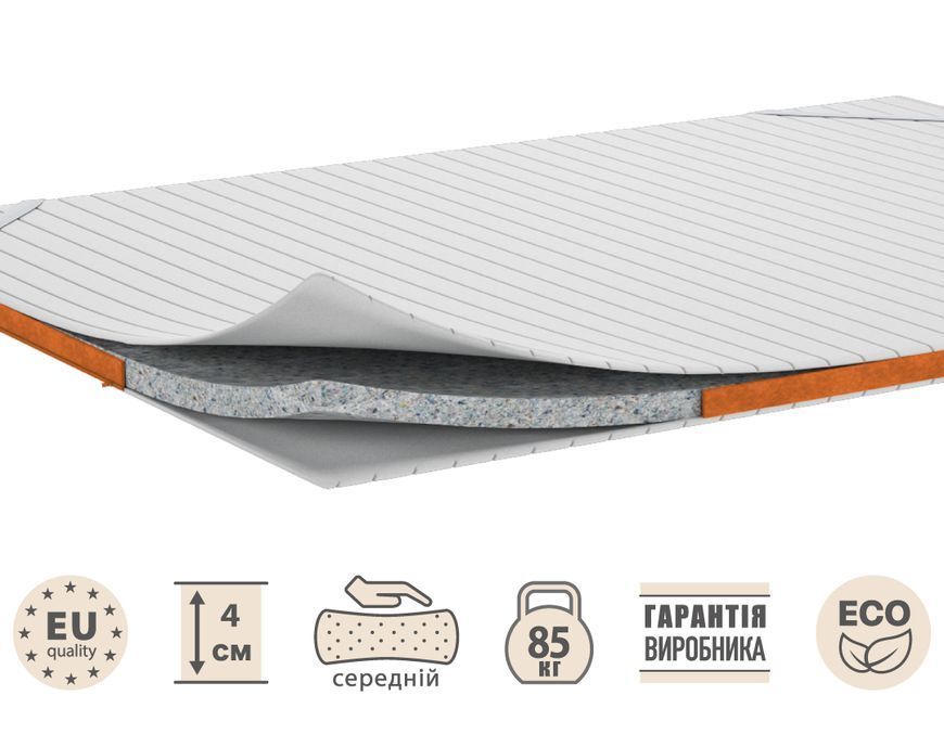 Topper de saltea subțire ORANGE Wish
