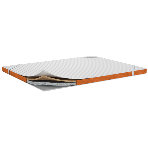 Topper de saltea subțire ORANGE Wish Cocos