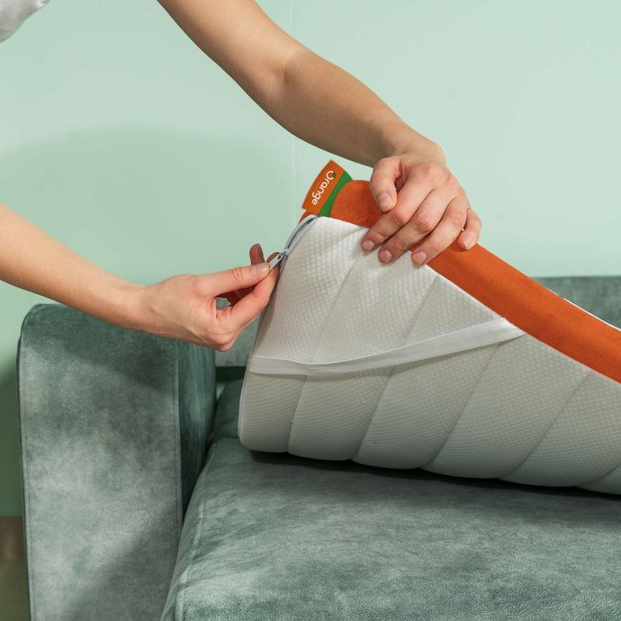 Topper de saltea subțire ORANGE Wish Cocos