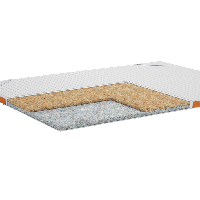 Topper de saltea subțire ORANGE Wish Cocos