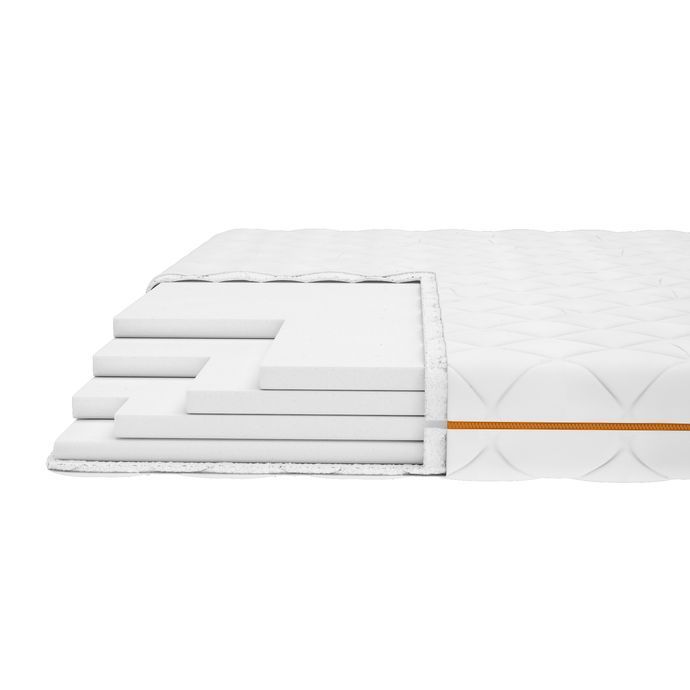 Saltea ortopedică ORANGE Fine Roll